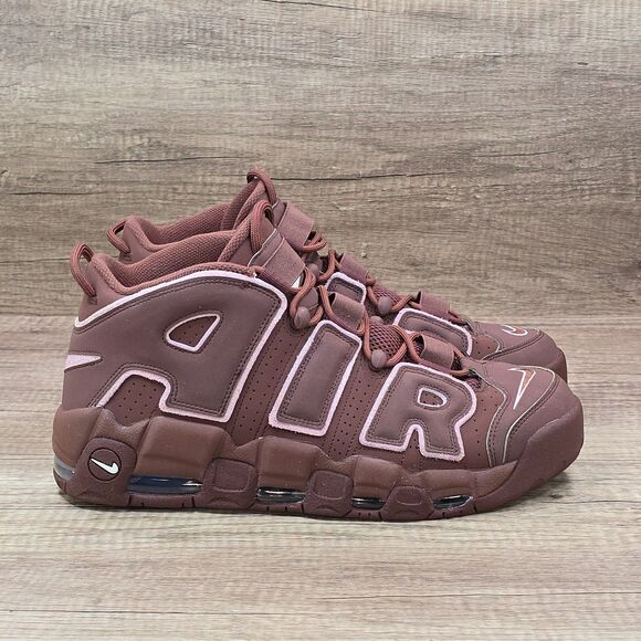 Nike Air More Uptempo 96 Valentines Day Men's Sz 13 Brown Pink Shoes (DV3466-200 - Picture 1 of 9